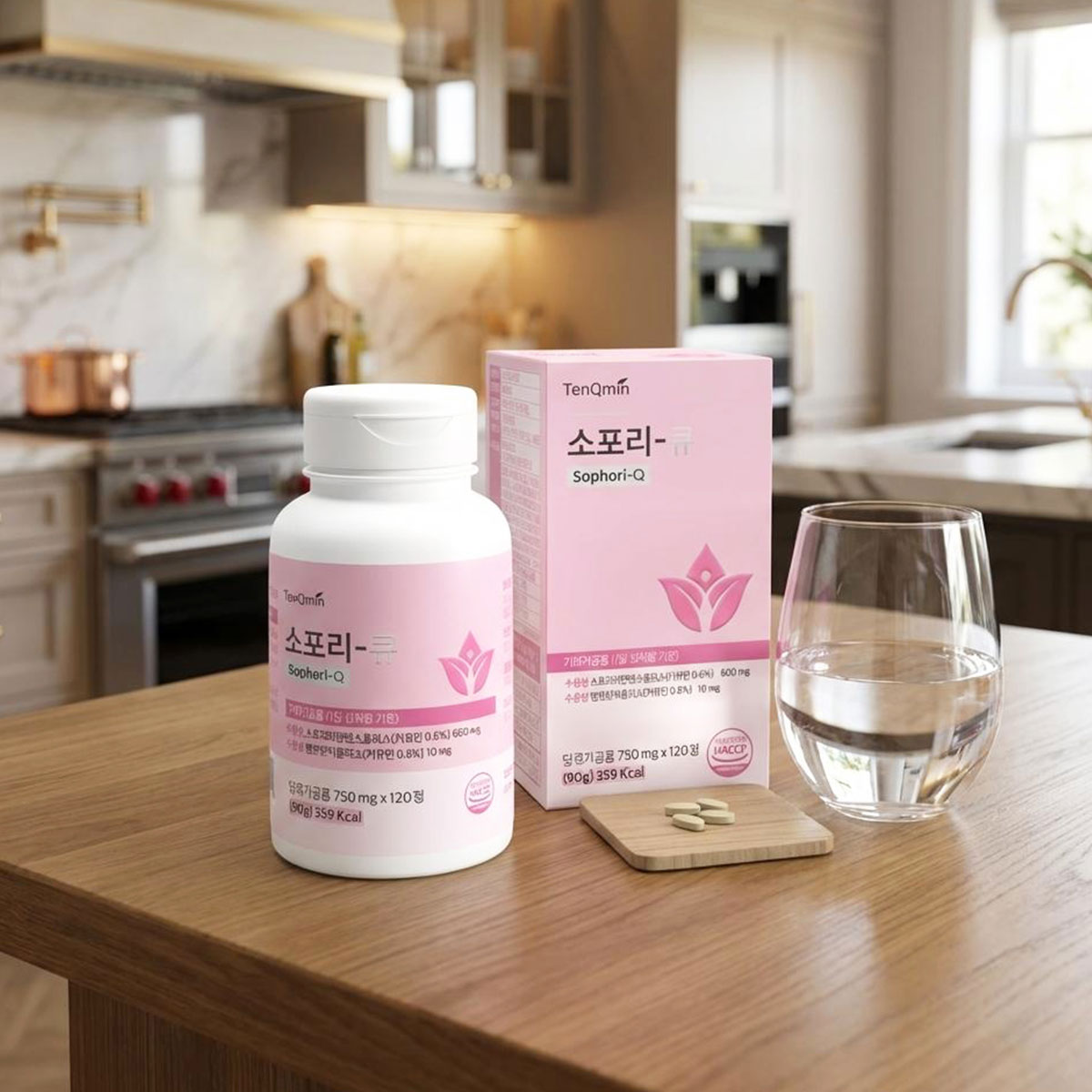 소포리-큐, 750mg X 120정