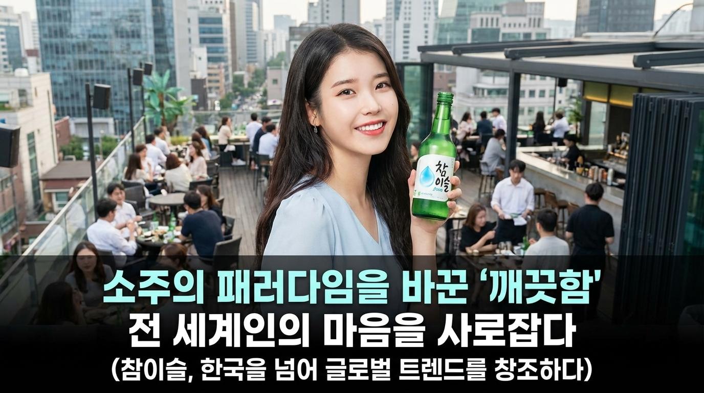한 잔의 깨끗함이 세계를 홀리다: 참이슬, 소주를 넘어 K-컬처 아이콘으로